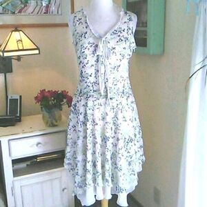 Theme Layered Asymmetrical Dress Cottagecore.  Fairycore. SOFT Girl